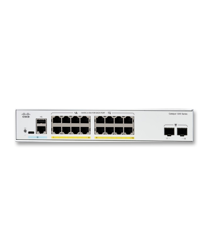 C1200-16P-2G : Cisco Catalyst 1200 16 port Standard SET..
